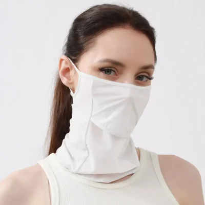 Outdoor Sunscreen Face Mask Golf Sun Proof Ice Silk Bib Men Women Fishing Riding UV Protect Neckline Mask Summer Sun Proof Mask