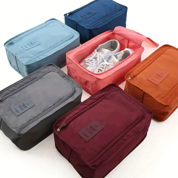 Portable Folding Small Shoe Bag Travel Storage Bag Shoe Storage Bag Multifunctional Waterproof Beach Travel Shoe Bag