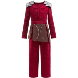 Girls Halloween Costume 2025 New Movie Cosplay Clothes Sets Children Brave Girls Party Carnival Birthday Red Clothing Performanc