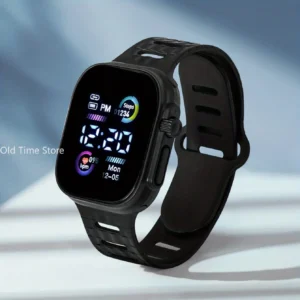 2026 Electronic Watches Men LED Sport Watch Women Couple Digital Wrist Watches Casual Fashion Kids Students Clock Relojed Mujer