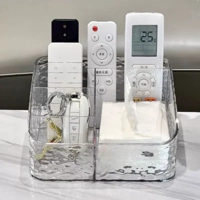 Makeup Storage Organizer Clear Skincare Organiser for Vanity Storage Box for Lipstick Cosmetic Organizer Perfume Holder Home