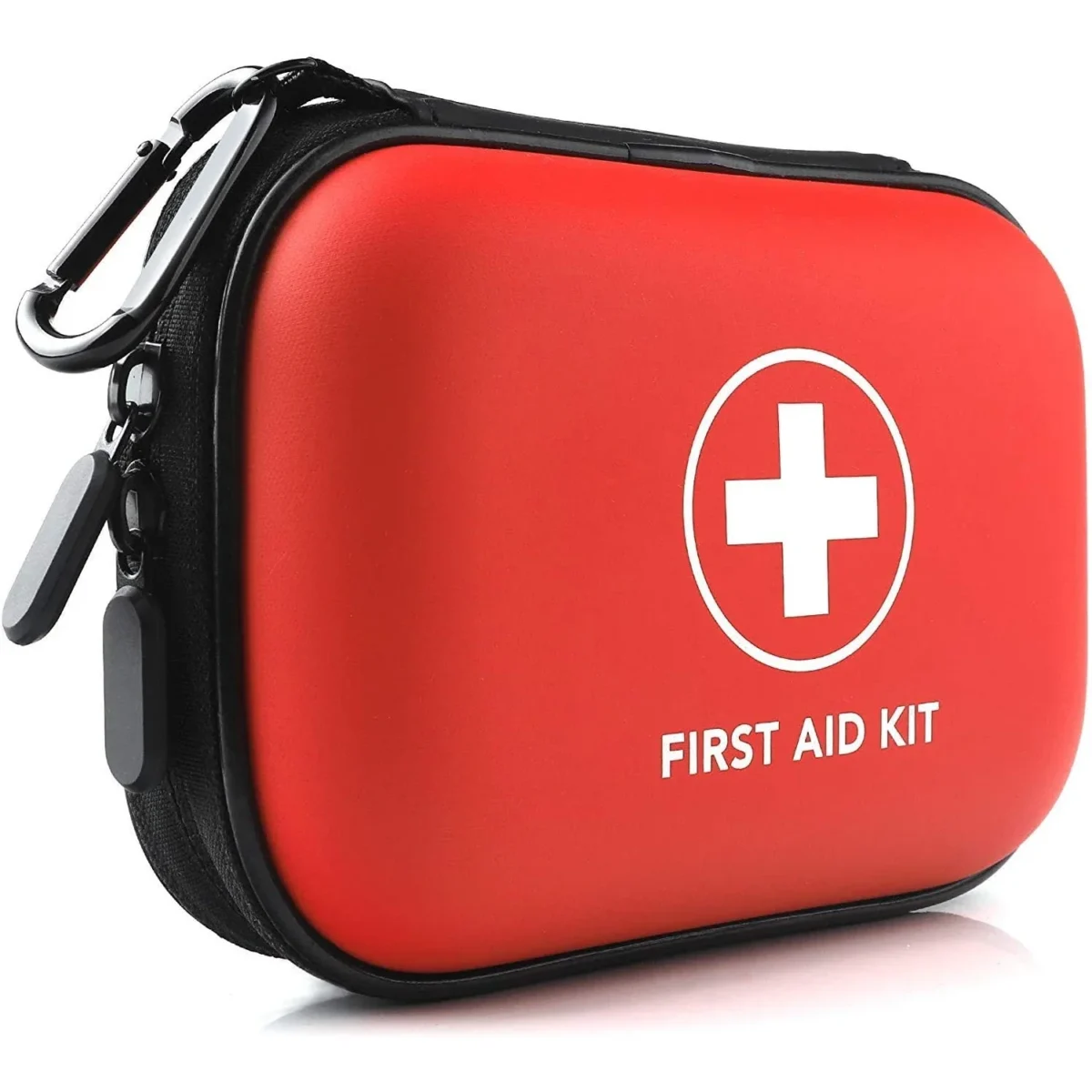 Empty Outdoor First Aid Kit Bag–Waterproof PU+EVA Case, Compartmentalized for Camping,Survival Gear, Emergency Medical Supplies