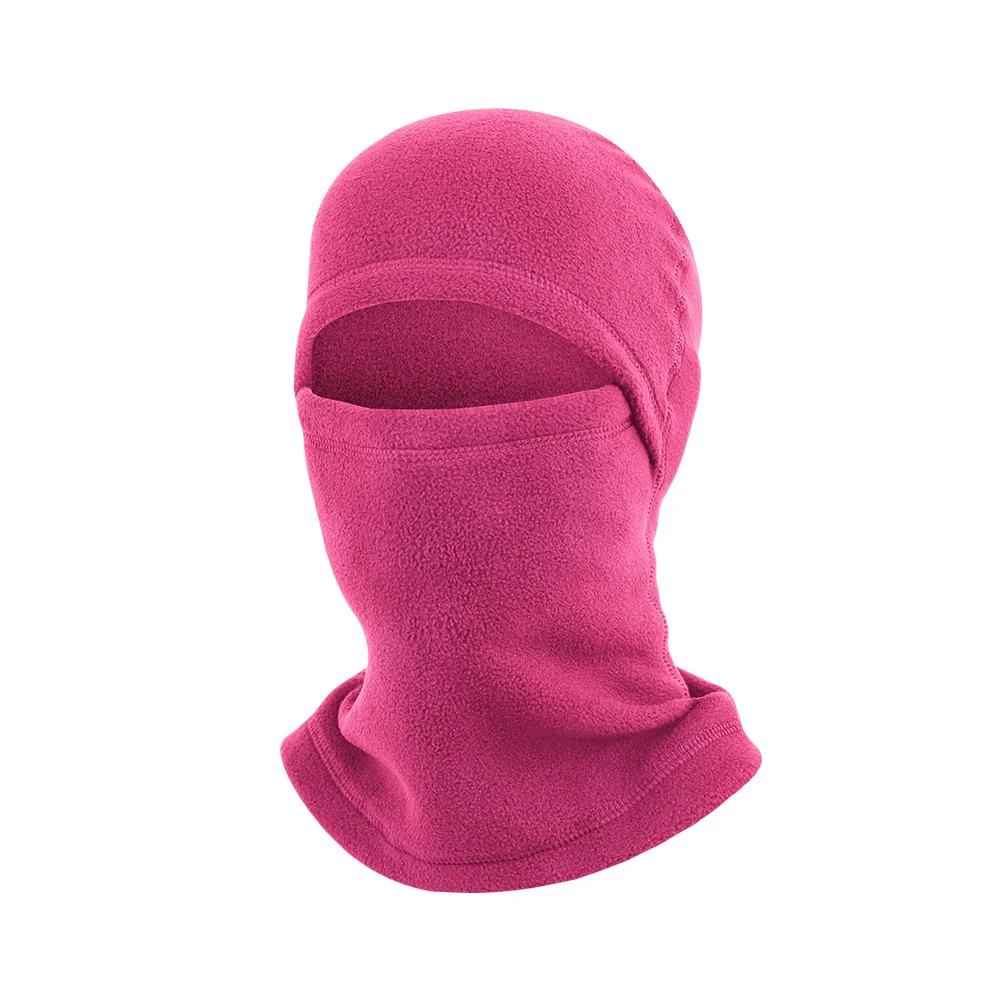 1pc Unisex's Balaclava Hat with Ear Warmer Solid Color Knitting Beanie Hat Breathable Face Mask For Outdoor Sports