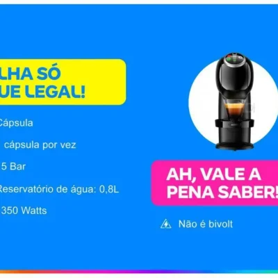 Arno Nescafé Dolce Gusto Genio S Plus Capsule 15 Bar Black-110V Express Coffee Maker