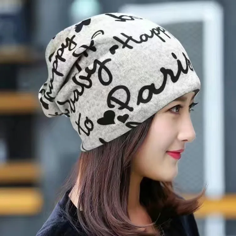 Fashion Double Head Cap Bib Twist Cap Multi-Functional Printed Scarf Cover Cap Neck Cap Face Mask Headscarf Cap C081
