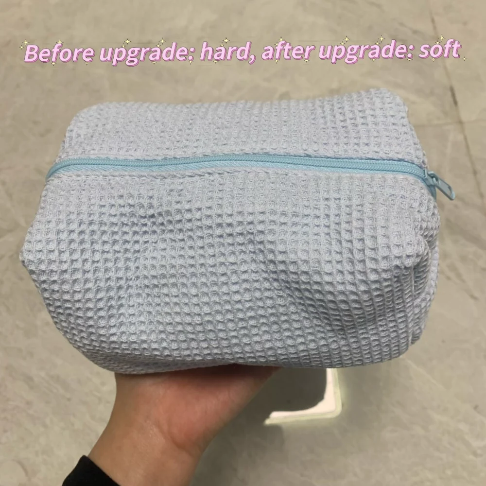 New Bow Cosmetic Bag Pink Flower Makeup Organizer Skincare Perfect Gift Washing Bag For Travel Cosmetics Storage Bag