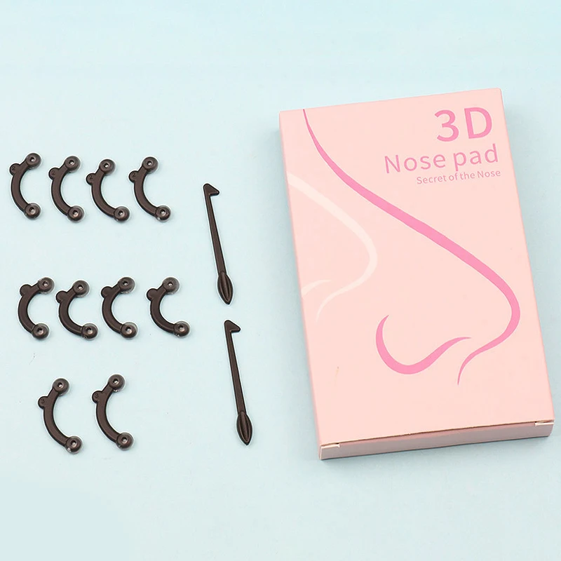 1set Nose Up Lifting Nose Shaper Lifter Nose Slimmer Nose Corrector Nose Bridge Straightener Beauty Tool 3 Size Pain Free