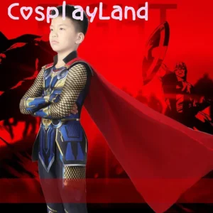 Halloween Carnival Clothes Love And Thunder Cosplay Outfit 3D Printing Spandex Bodysuit Thor Costume Jumpsuit