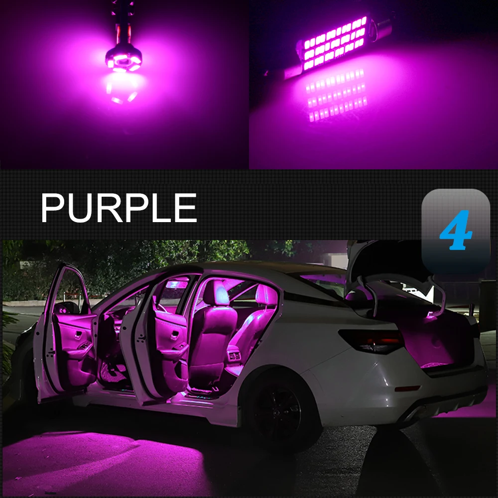 Car LED Interior Lights Canbus For Lexus RX 300 330 350 400h 450h 1997-2004 2005 2006 2007 2008-2015 Dome Reading Trunk Lamps