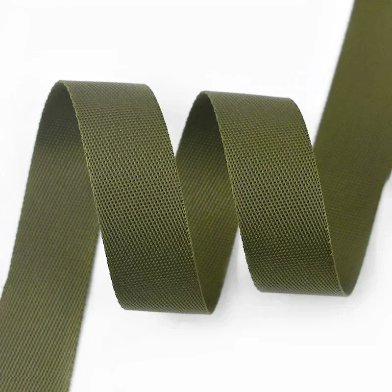 10Meter 20-50mm Nylon Ribbon Band Herringbone Pattern Webbing Tape Belt Backpack Strap DIY Bag Binding Fabric Sewing Accessories