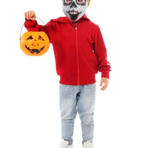 2025 Halloween Costumes d'Halloween pour Garçons et Bol, ixdu Jour de la Fréquence pour Adolescents, Mardi Gras