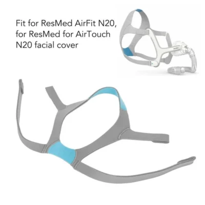 ResMed Airfit N20 Nasal Mask Headband Blue Grey Sponge Headband Respirator Headband Binding Full Face Mask Dedicated CPAP