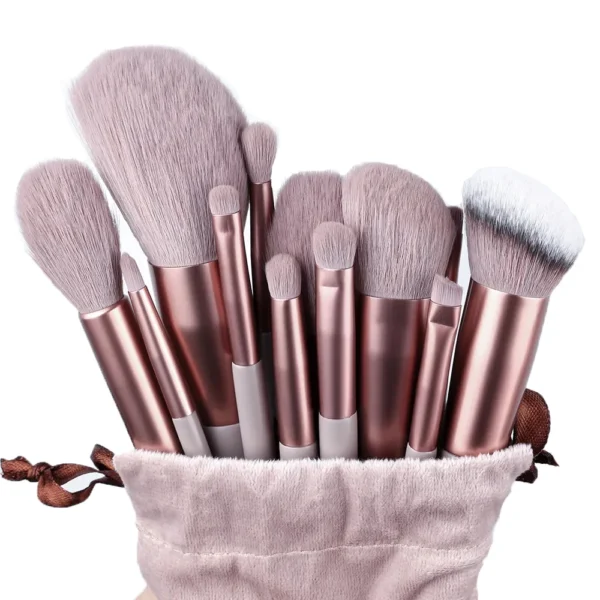 13Pcs Soft Makeup Brushes Set for Cosmetics Foundation Blush Powder Eye shadow Makeup Brush Beauty Tool