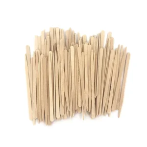 100PCS Woman Wooden Hair Removal Stick Disposable Depilation Spatula Wax Sticks Wood Face Eyebrows Waxing Spatula Beauty Tool