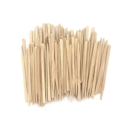 100PCS Woman Wooden Hair Removal Stick Disposable Depilation Spatula Wax Sticks Wood Face Eyebrows Waxing Spatula Beauty Tool