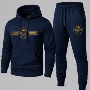 Stylish Printed Casual Men's Sports Suit