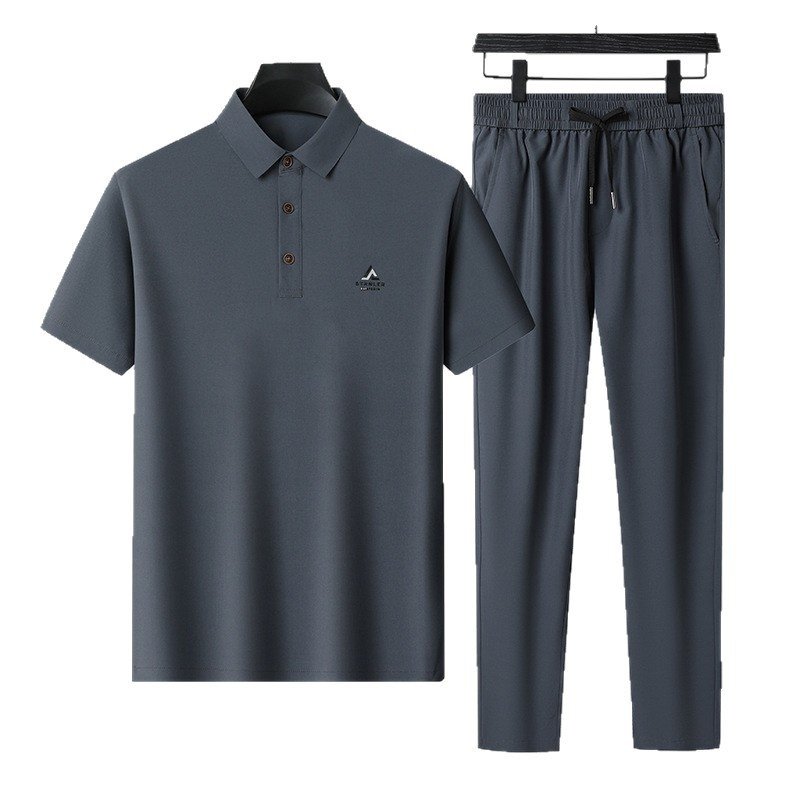 T-shirt Casual Sport Two-piece Set Casual Pants