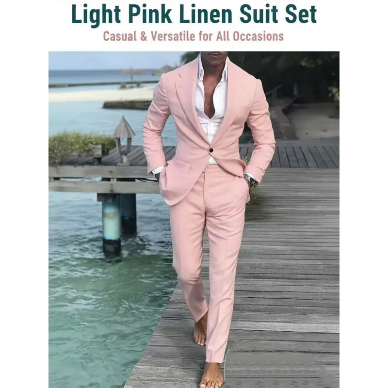 New Mens Fashionable Casual Business Suit