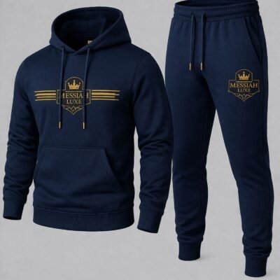 Stylish Printed Casual Men's Sports Suit