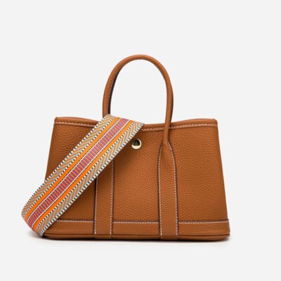 Large Capacity Wide Shoulder Strap Cross Body Bucket Bag