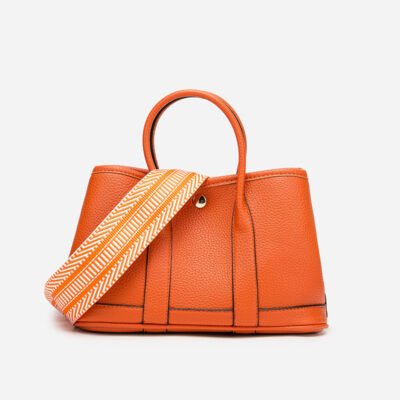 Large Capacity Wide Shoulder Strap Cross Body Bucket Bag