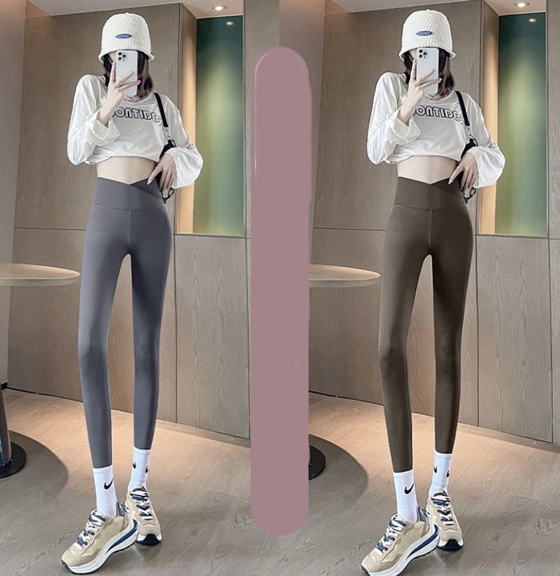Cross Waist Shark Pants Wear High