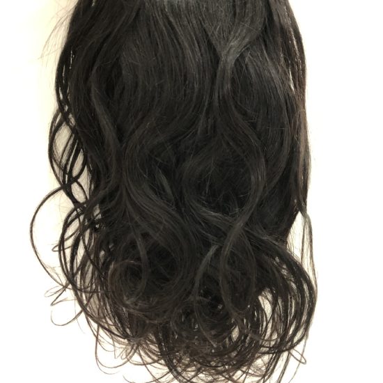 Real Hair Wigs Ponytail Hair Wholesale Gradient Color Natural Curve