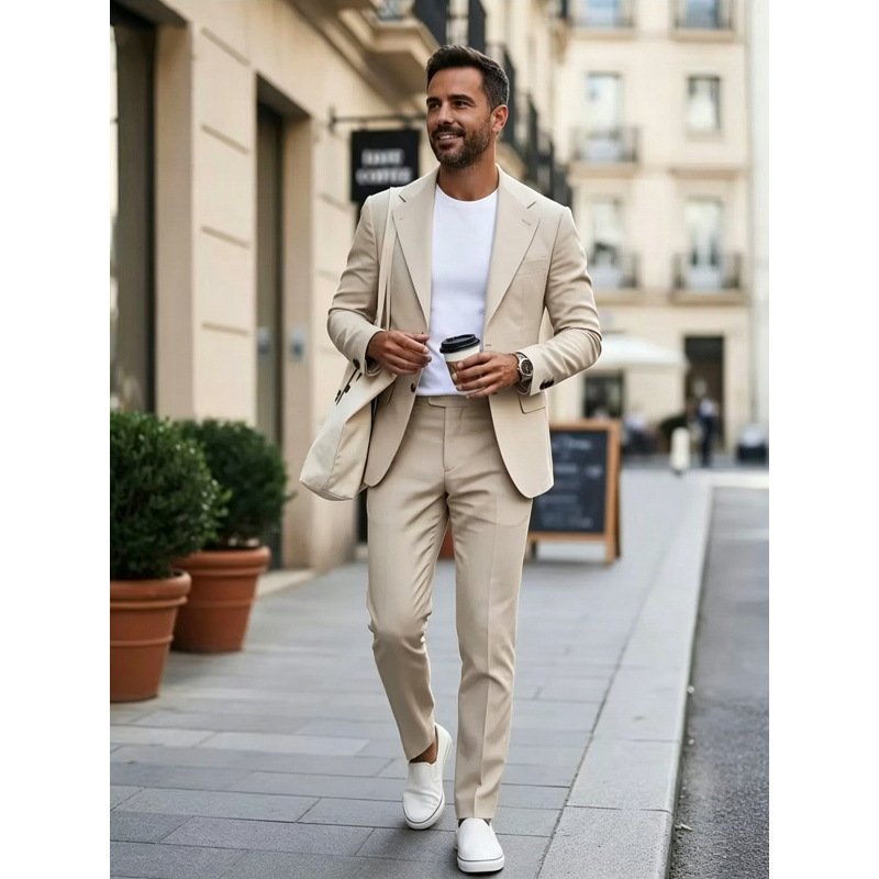 New Mens Fashionable Casual Business Suit