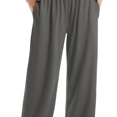 Women's Cross Waist Yoga Pants Loose Trousers Sports Pants