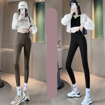 Cross Waist Shark Pants Wear High