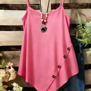 Movable Suspender Vest With Buttons