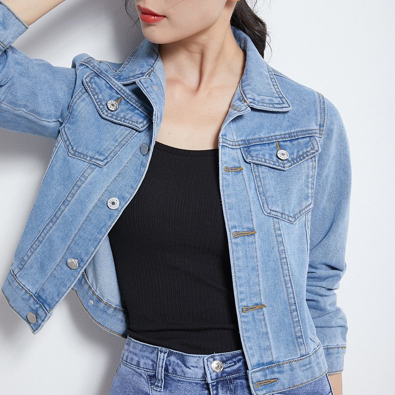 Womens Long-sleeve Jacket European And American Style - Image 3