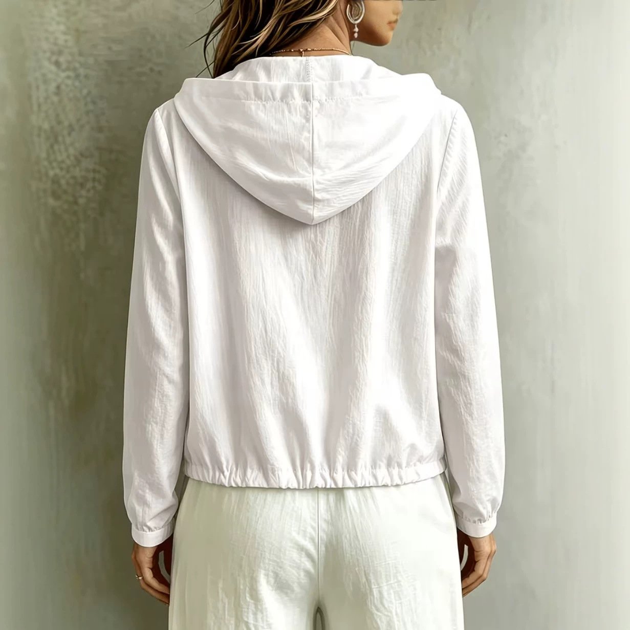 Casual Loose-fit Long-sleeve Hoodie - Image 2