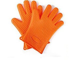 Food Grade Silicone Heat Resistant BBQ Glove Silicone Oven Mitts - Image 7