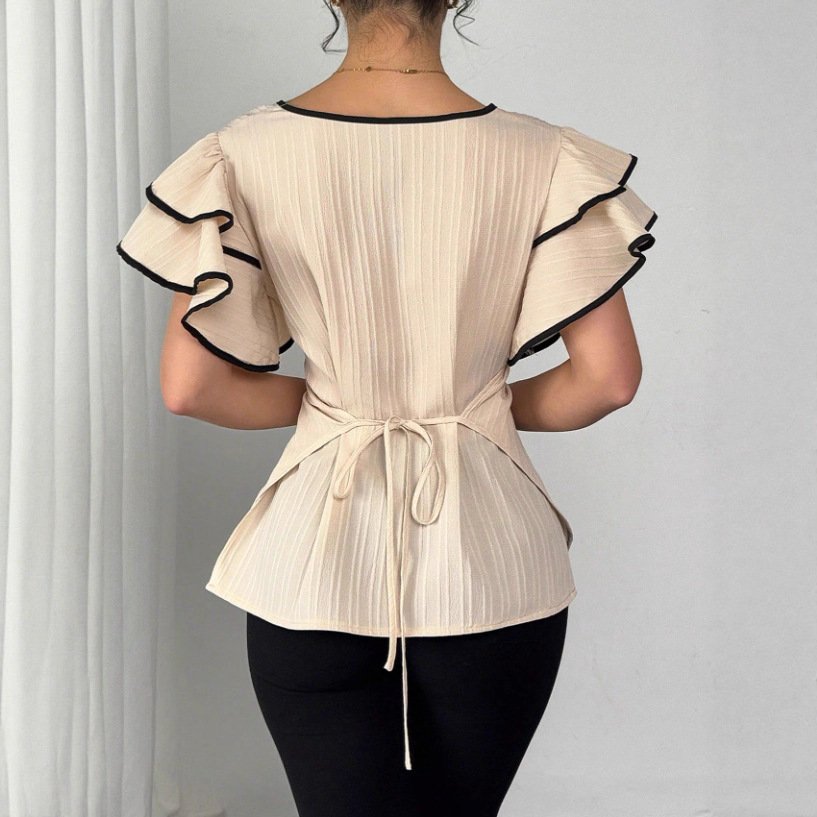 Womens Woven Underlayer Base Shirt - Image 3