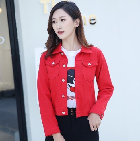 Womens Long-sleeve Jacket European And American Style - Image 8