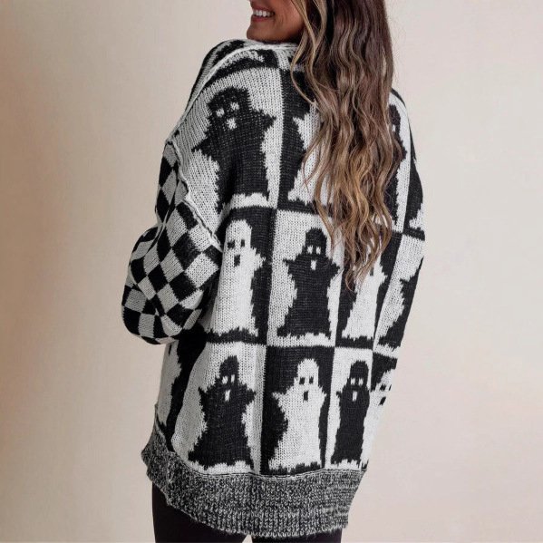 Halloween Loose Autumn And Winter Sweater - Image 2