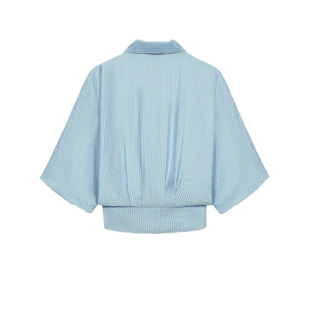 New Stylish And Versatile Striped Casual Long-sleeve Top - Image 3