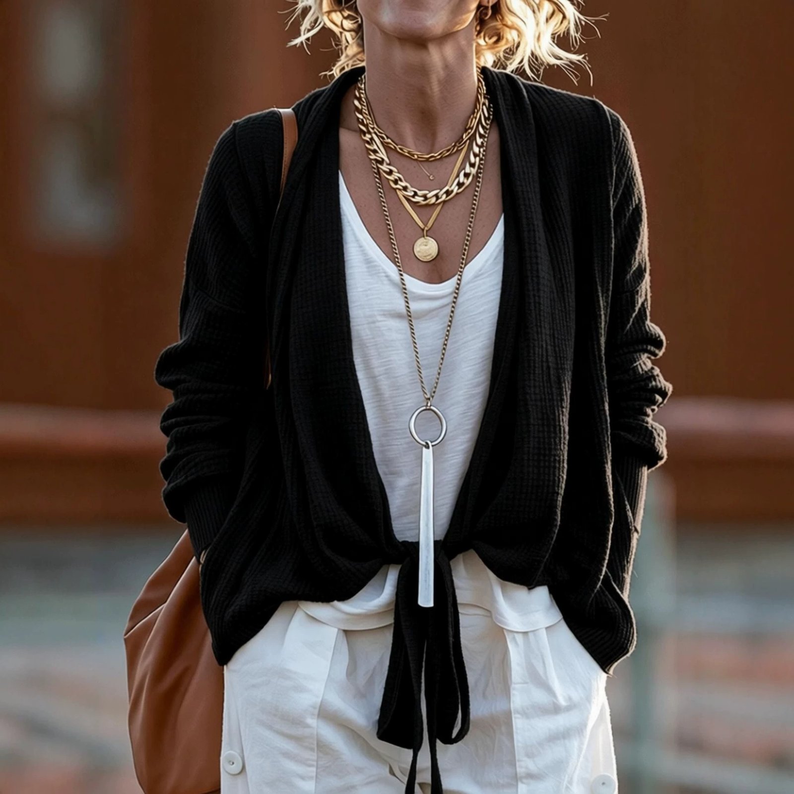 Fashionable And Minimalist Cardigan Coat For Women - Image 6