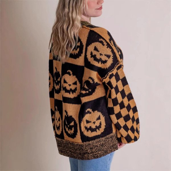 Halloween Loose Autumn And Winter Sweater - Image 4