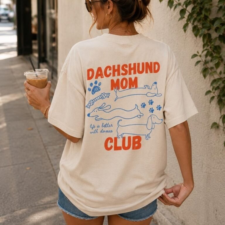T-shirt Digital Print Loose-fit Pullover