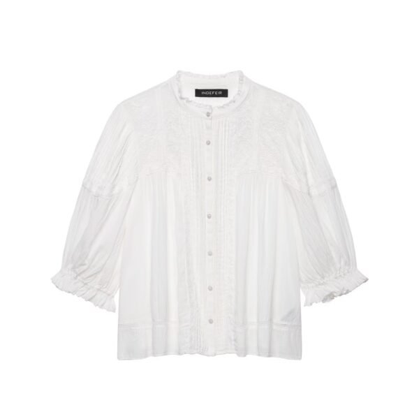 Womens Summer New Arrival Simple Solid-Color Shirt