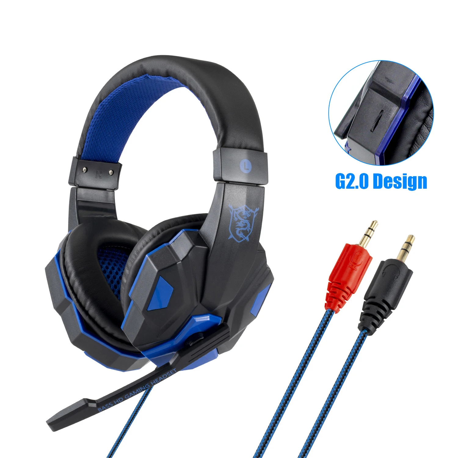 Professional Led Light Wired Gaming Headphones With Microphone For Computer PS4 PS5 Xbox Bass Stereo PC Gaming Headset Gifts - Image 43