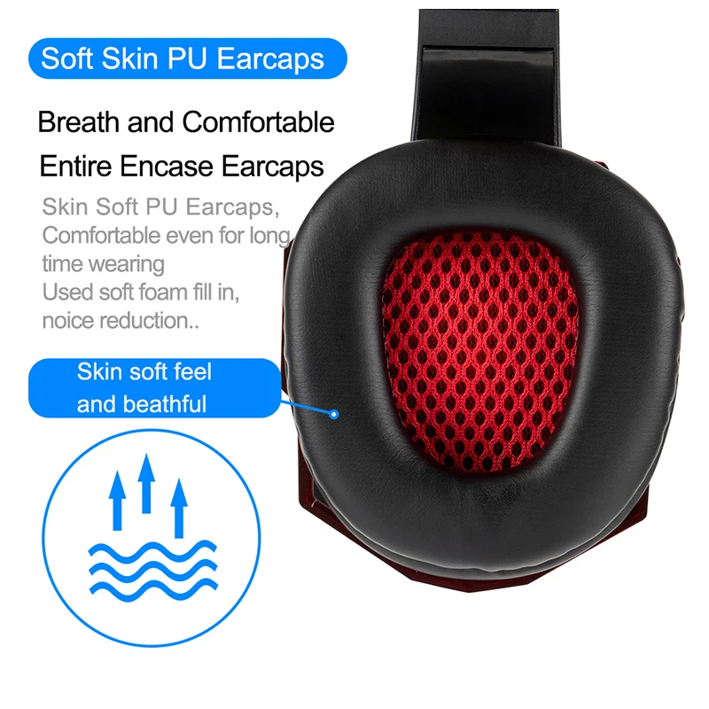 Professional Led Light Wired Gaming Headphones With Microphone For Computer PS4 PS5 Xbox Bass Stereo PC Gaming Headset Gifts - Image 38