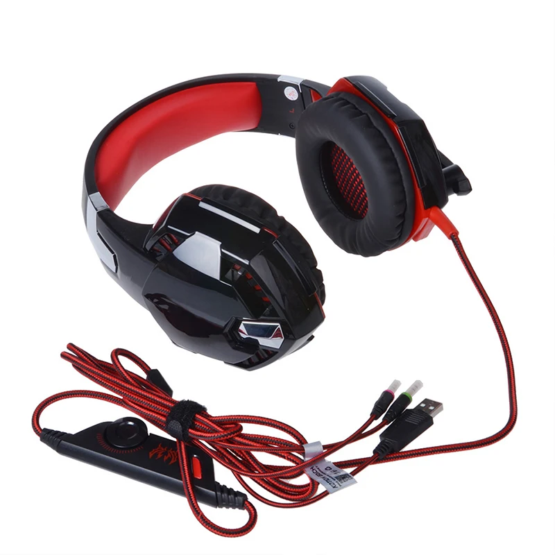 Stereo Bass Gaming Headset Headphones with Mic for PC Computer Game Machine Wired Headset наушники игровые для пк casque gamer - Image 5