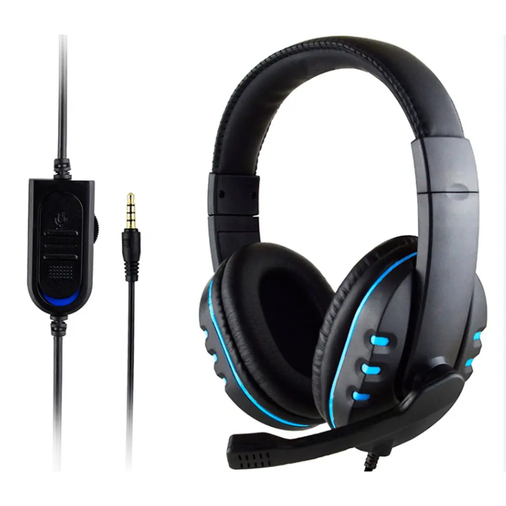 Headphones 3.5mm Wired Gaming Headset Earphones Music For PS4 Play Station 4 Game PC Chat computer With Microphone - Image 7