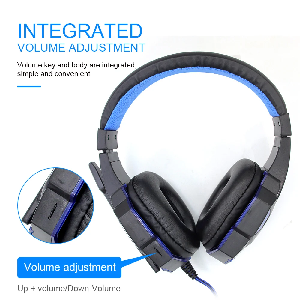 Professional Led Light Wired Gaming Headphones With Microphone For Computer PS4 PS5 Xbox Bass Stereo PC Gaming Headset Gifts - Image 17