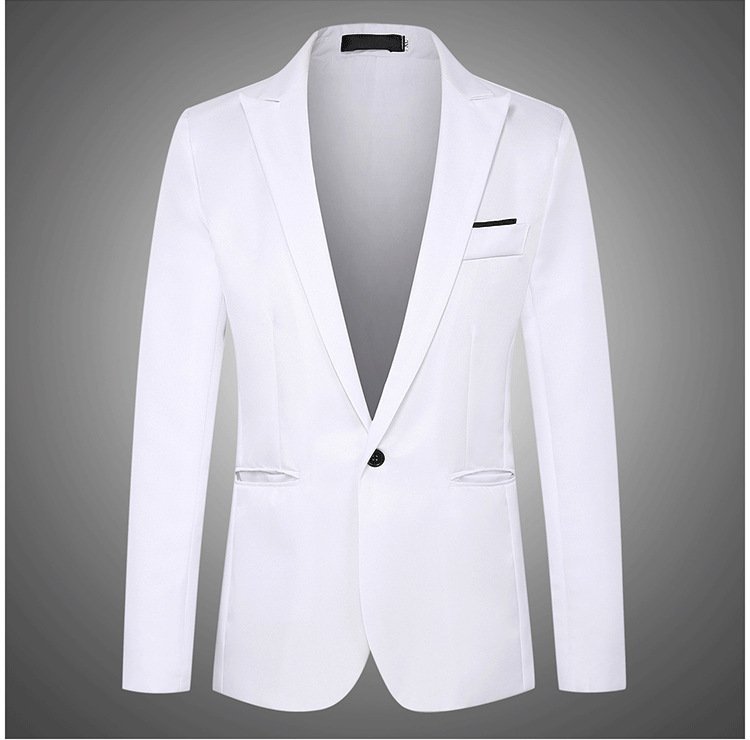 Cross-Border Export Men's Suits 25 New Fashion Business Casual Suits European and American Slim Small Suit Jackets Wholesale - Image 10