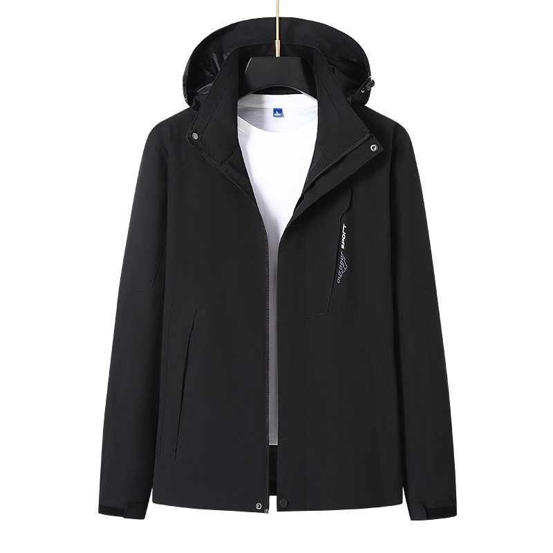 Autumn Windproof and Waterproof Jackets for Men and Women, Couple's Outdoor Hiking Clothing, Sports Coats, Trendy Spring and Autumn Styles - Image 4