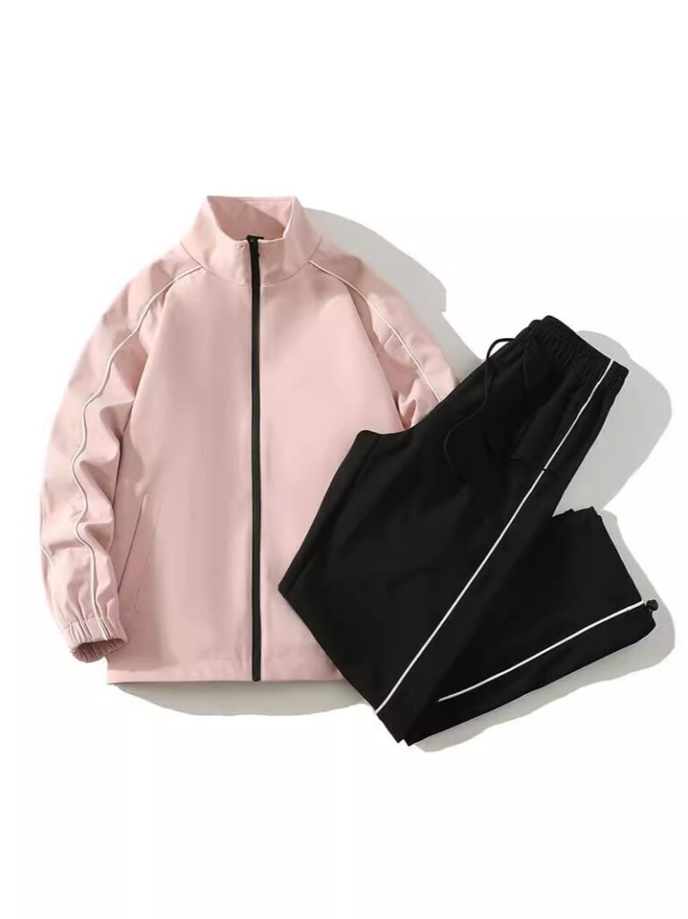 Couple's Jacket suit Men's and Women's Autumn and Winter New Fashion Casual All-match Jacket Sports suit